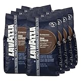 Lavazza Kaffee Gran Espresso, ganze Bohnen, Bohnenkaffee (8 x 1kg Packung)