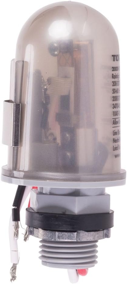 Clear Polycarbonate Dusk-to-Dawn Photocontrol for Outdoor Lighting