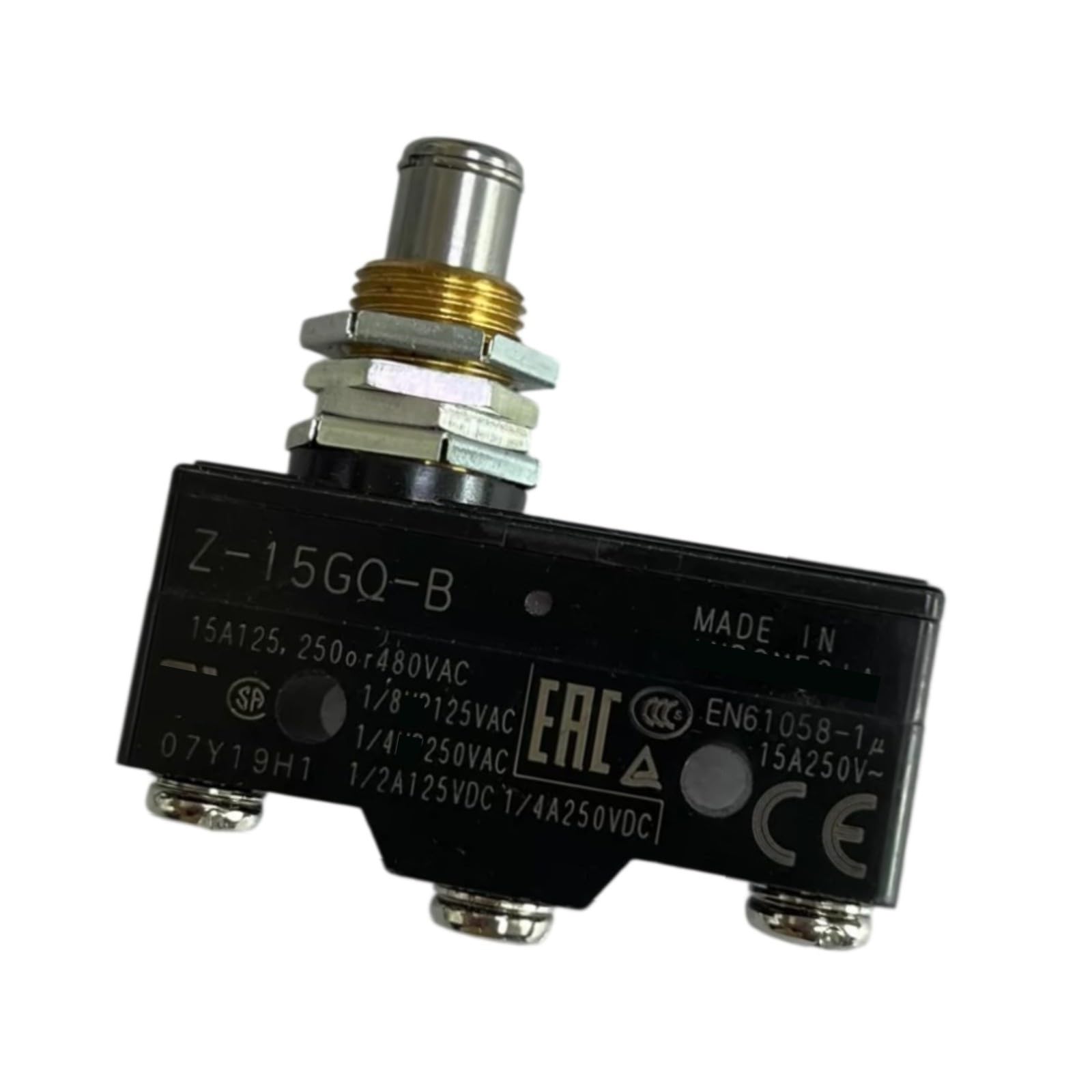 Microinterruptor Z-15GQ-B de 5 Piezas, Interruptor de límite