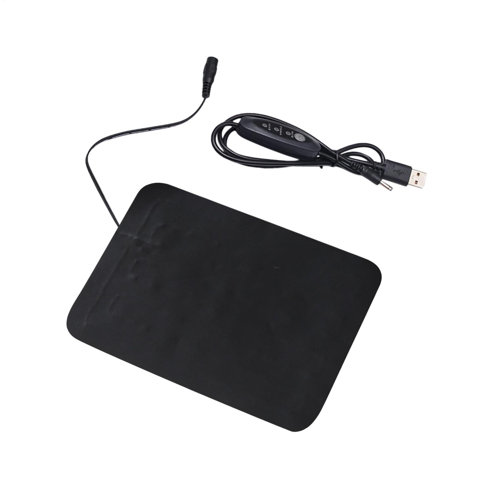 Plant Heat Mat - Waterproof Seedlings Heating Pad, Adjustable Temperature Plant Warmer | 8.5W Hydroponic Heat Pad, USB Powered Plant Starter Mat, PVC Leather Plant Growing Pad Suitable for Seeds