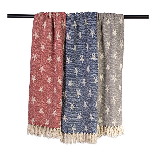 DII 4TH of July Patriotic Throw Blanket with...