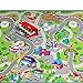 Rollmatz Kids Play Mat - Versatile Waterproof Children’s Playmat for Boys & Girls Bedrooms & Playrooms - Great for Playing with Toys - Indoor & Outdoor Use - Large Size 79” x 47'' - Car Racing Design
