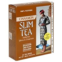 Algopix Similar Product 18 - Slim Tea Cinnamon Tea Bags 24 Count