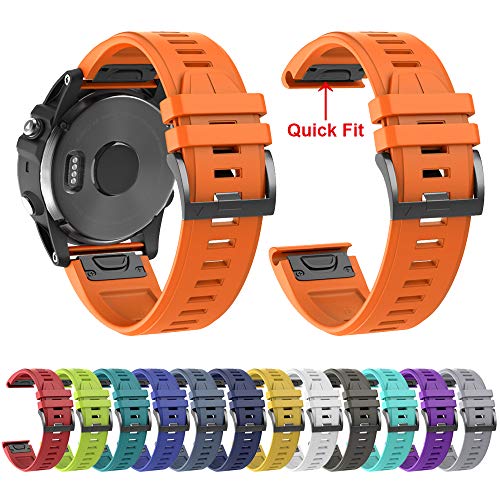 Bracelet de montre EasyFit 26mm Garmin Fenix 7X et 6X pour le sport outdoor