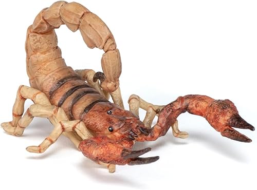 Miniatura 6 de Papo - Figura de escorpión - Juguete de animales del desierto para niños mayores de 3 años - Modelo de plástico de 4.3 in con pinzas y cola - Figura
