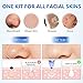 Blackhead Remover Vacuum, Electric Pore Vacuum Facial Pore Cleaner Acne Comedone Extractor Kit with 4 Removable Probes 5 Adjustable Suction Force for All Skin Treatment LED Display USB Rechargeable