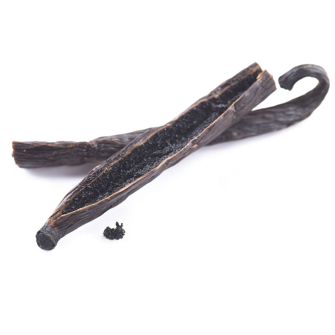 Sri Lankan Vanilla Beans Whole Grade A Vanilla Pods for Homemade Vanilla Extract, Baking, Ice Cream, Flavoring, & Vanilla Powder (4 Ounce)