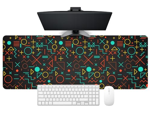 Image of XXL Size Anime & Gaming Mouse Pad [Rubber Base] | Mouse Pad (31 x 12 Inches) 3mm Desk Mat (Gaming Design) HD Printed Desk Mat