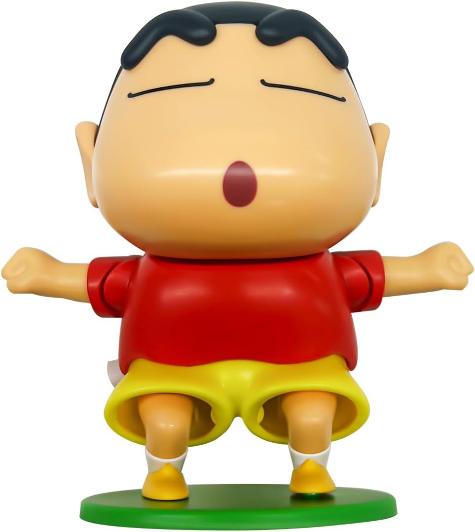 52TOYS Crayon Shinchan Dynamic Shin-Life Blind Box, 1PC Action Figure Collectible Toy Kawaii Creative Gift Room Decor Desktop Decoration, Gift for Birthday Party