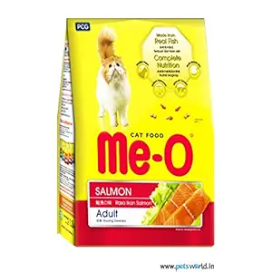 Me-O Dry Adult Cat Food, Salmon, 7 KG