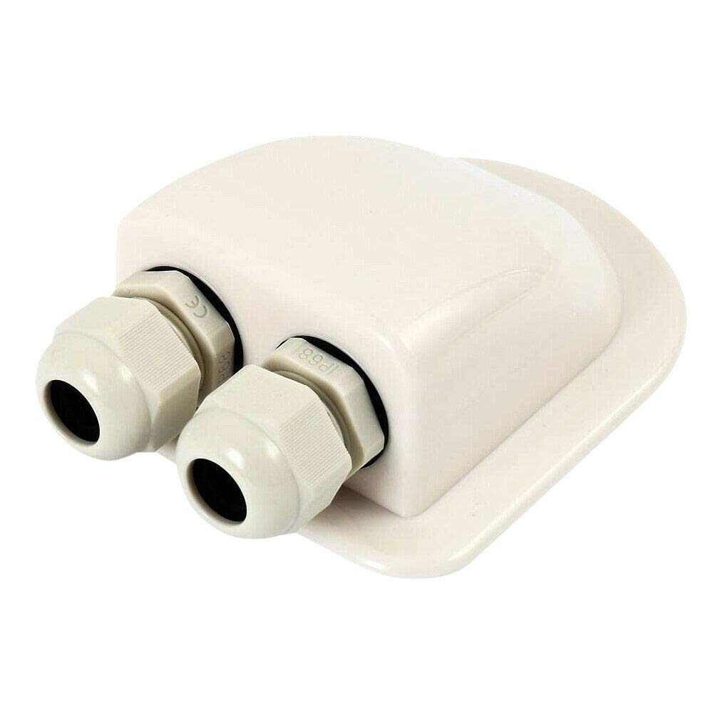 Buy Roof Cable Entry Gland POWERTOOL IP68 Waterproof Double/Twin Cable