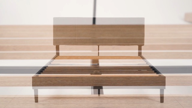 Amazon｜ZINUS(ジヌス)| Denna ファブリック ベッドフレーム