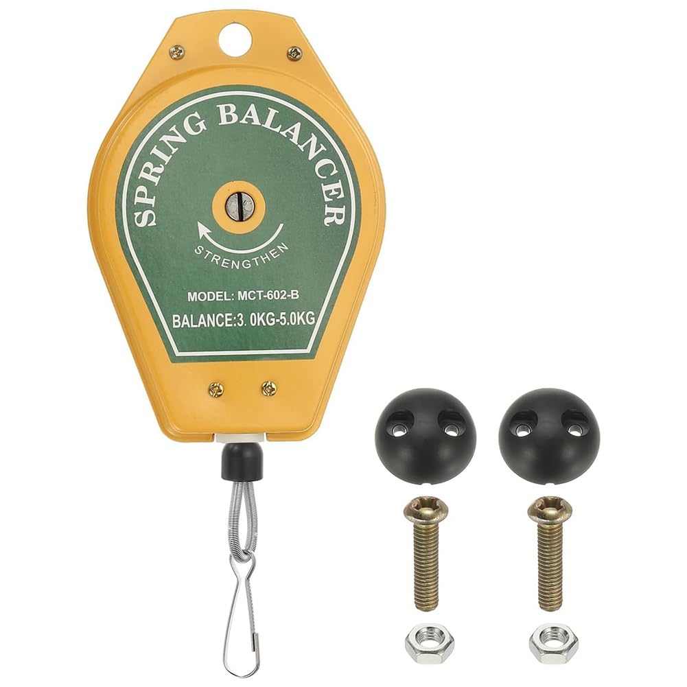 Ctrlzs Retractable Spring Balancer Load Balancer Adjustable Cable Retractor 6.6-11Lbs (3-5Kg)