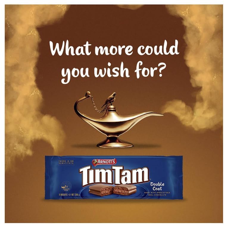 Image of Arnotts TimTam Extra Chocolaty Biscuits - The Iconic Australian Biscuit that Combines Crunchy Biscuit Layers With a Rich Chocolate 200gm (Imported)