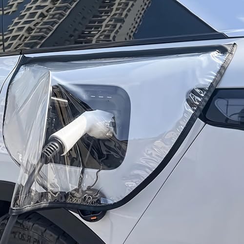 RASPIO Cubierta del Puerto de Carga EV - Cubierta Protectora Impermeable de PVC para Estaciones de Carga de Vehículos Eléctricos, Protección Universal contra la Lluvia y la Nieve RASPIO Cubierta del Puerto de Carga EV - Cubierta Protectora Impermeable de PVC para Estaciones de Carga de Vehículos Eléctricos, Protección Universal contra la Lluvia y la Nieve