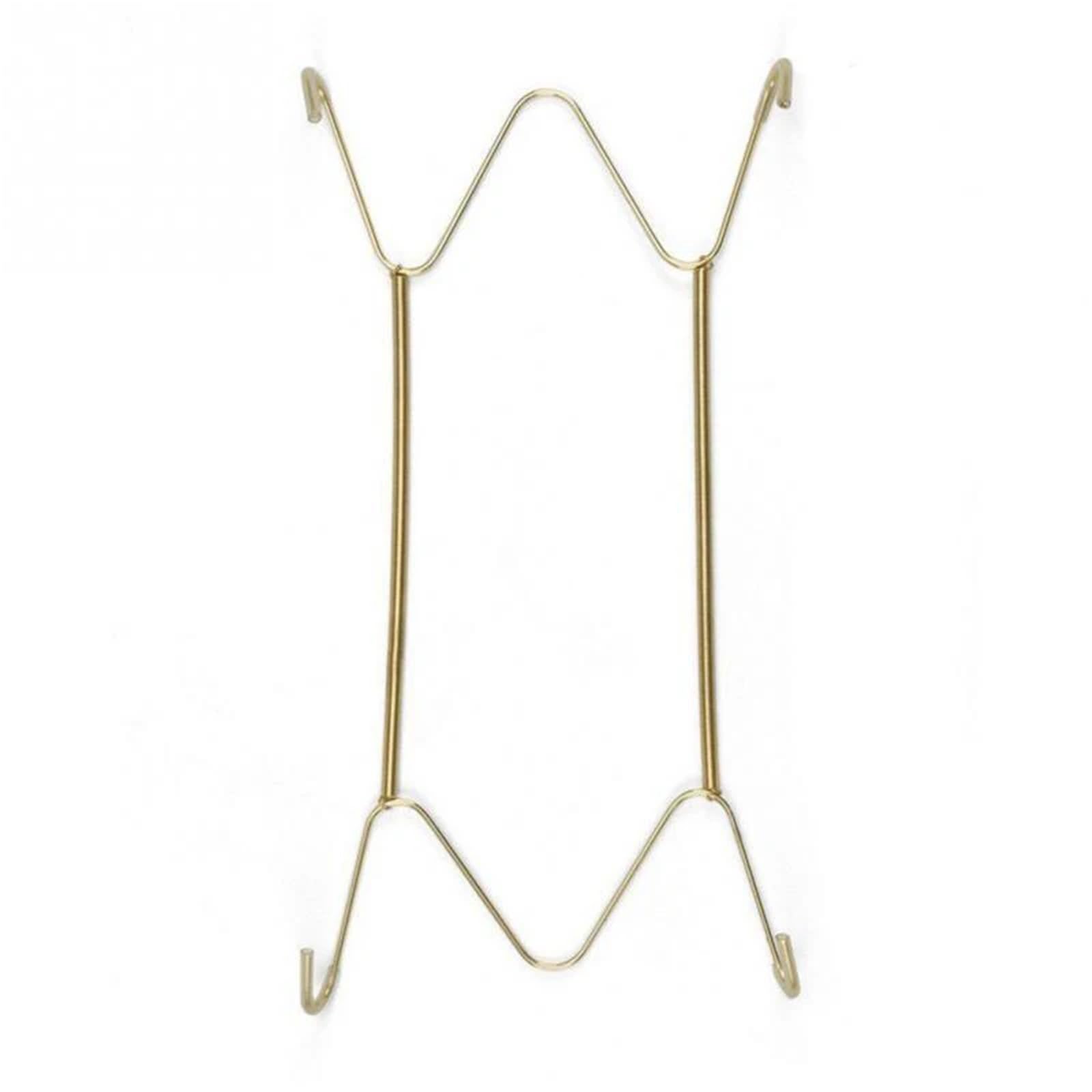 Plate Hangers for Walls 12pcs Stainless Steel Plate Wall Hanger Spring Plates Holder Hook for Dishes Home Decoration(10inch)
