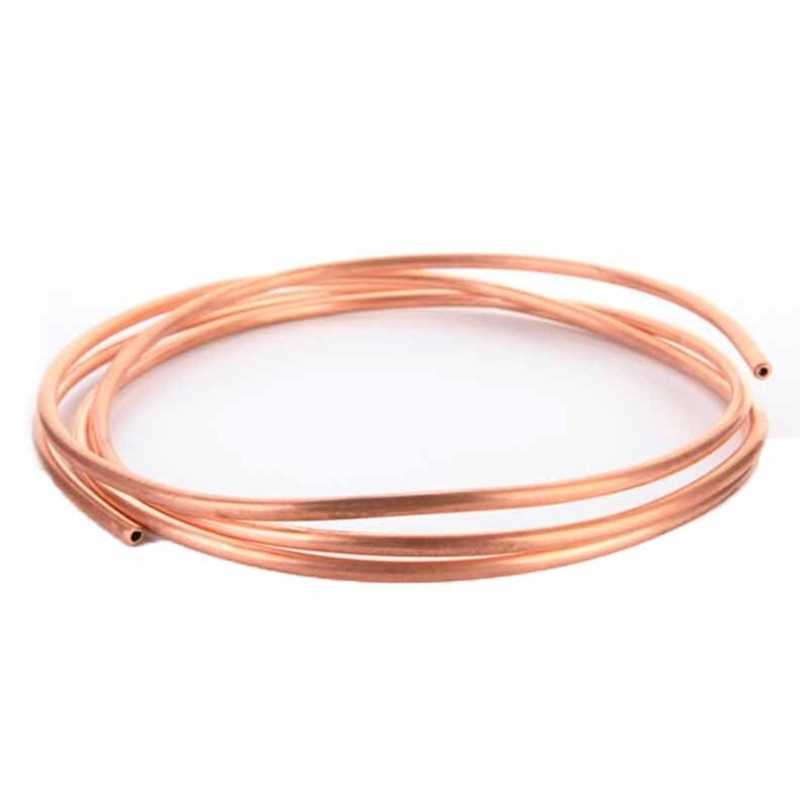 Vhkjewe One Color 99.9% Red Copper Pipe For Air Conditioning With 0.5Mm To 12Mm Outer Diameter(4 Meter X 9.52Mm X 0.7Mm)