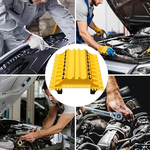 Organizador de motor de cilindro y soporte con compartimentos de 17.7x16.1 pulgadas 7