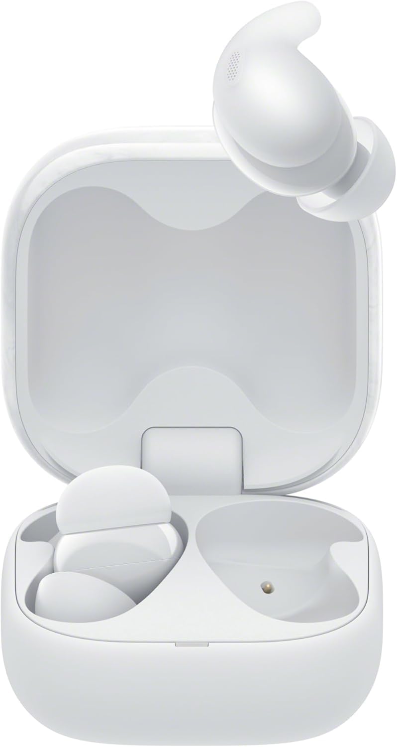 Sony LinkBuds Fit True Wireless Earbuds - Noise Canceling White - Dettaglio