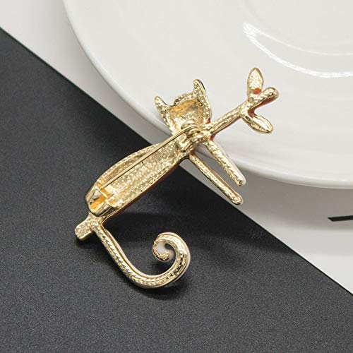 Image of Brooch Pins For Women Fashion Elegant Brooches Lapel Badges Coat Sweater Scarves Shawl Dress Accessory Wedding Party Prom Jewelry