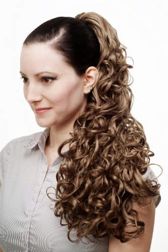 WIG ME UP - N310-14 Hairpiece ponytail extension very long massive volume voluminous curly amazing curls kinks dark ash blond 23inch - Image 3