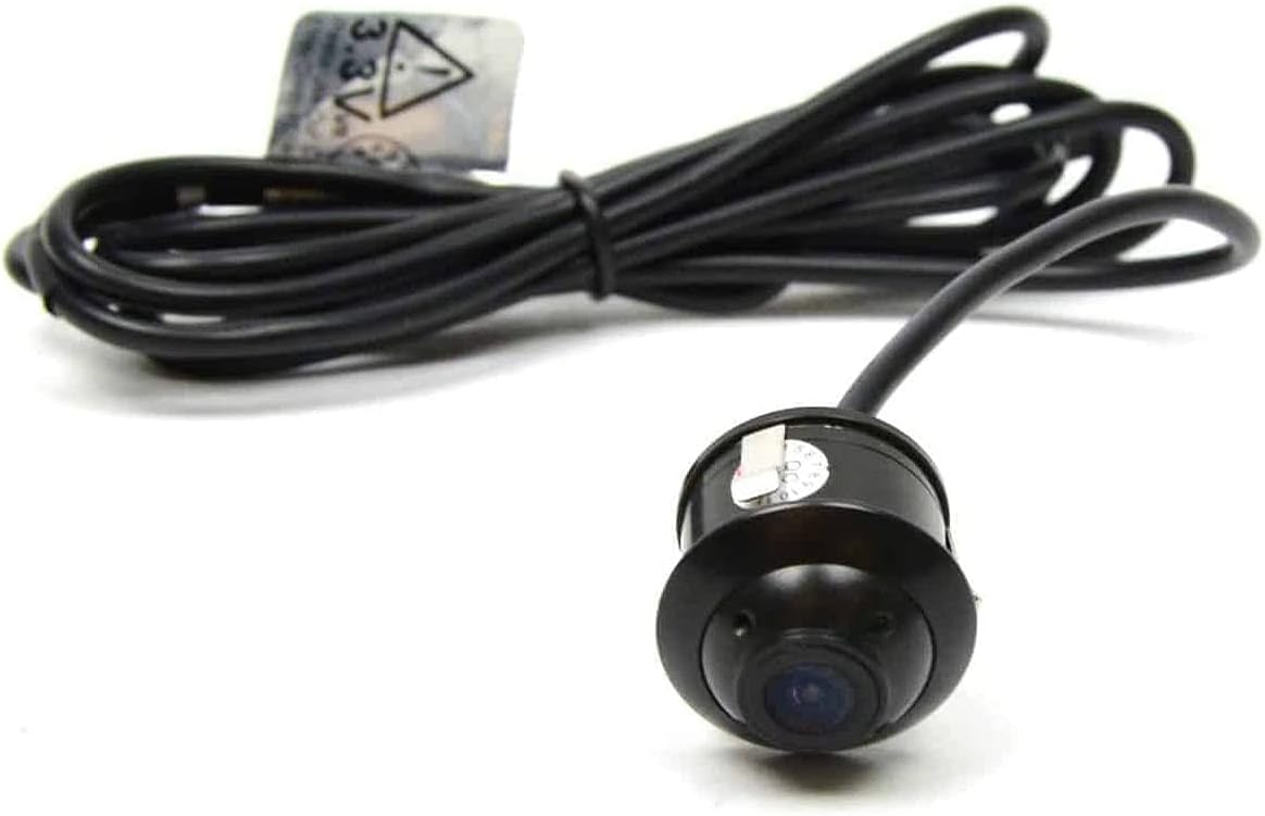Brandmotion Universal Snap-In Adjustable Bullet Camera 9002-7612 Seamless Backup Camera Integration Connects to Vehicle Monitor | Low Profile Flush Mount