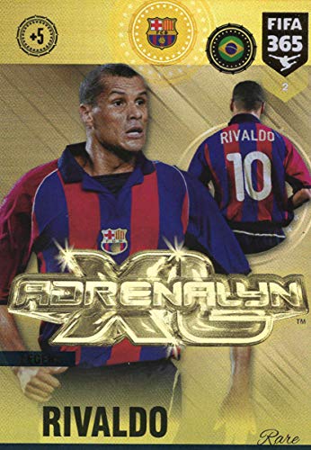 FIFA 365 2019 PANINI ADRENALYN XL RIVALDO Legend Rare Card - #2