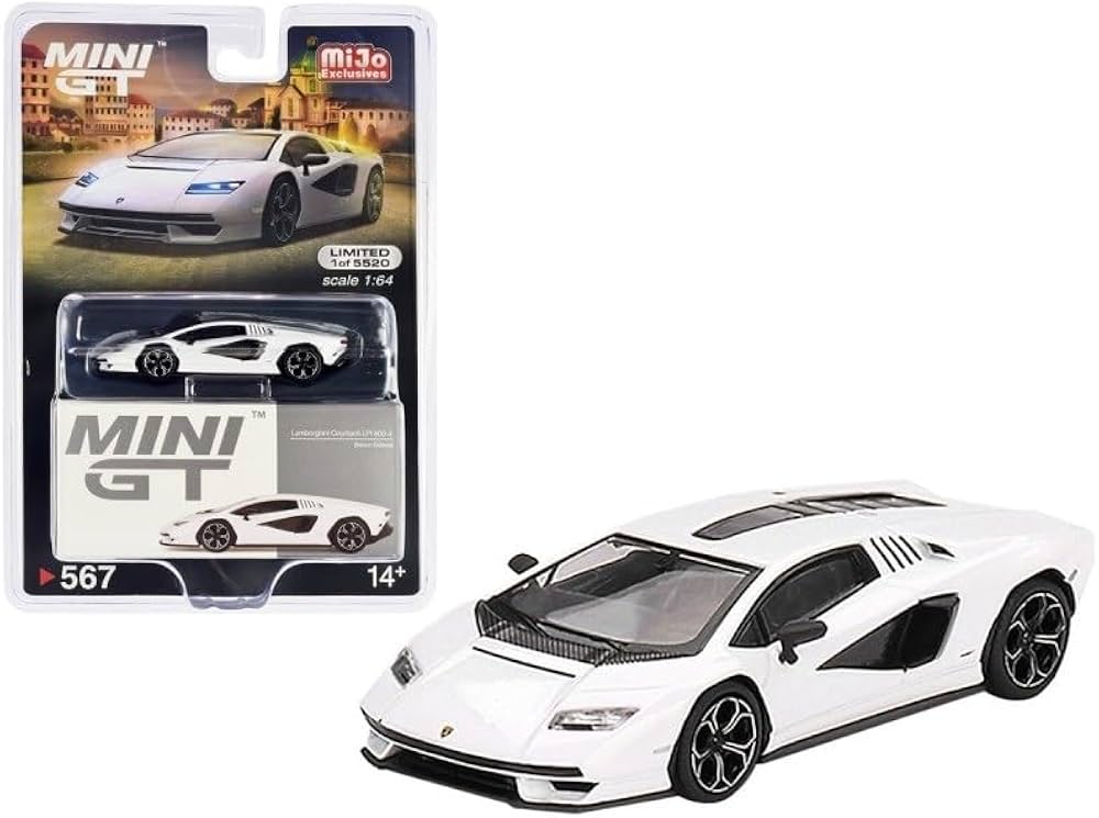 Truescale Miniatures Mini Gt 567 Lamborghini Countach LPI 800-4 Truescale Miniatures Mini Gt 567 Lamborghini Countach LPI 800-4