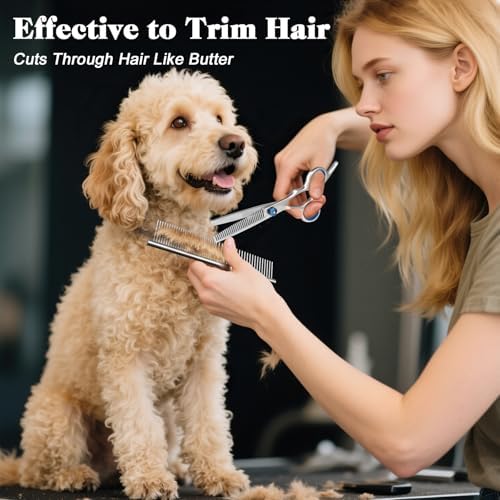 Professional 4 in 1 Dog & Cat Grooming Scissors Kit