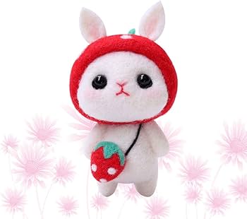 アートドール うさぎ天使幻獣 羊毛フェルト アートドール うさぎ天使幻 アートドール うさぎ天使幻獣 羊毛フェルト アートドール うさぎ天使幻