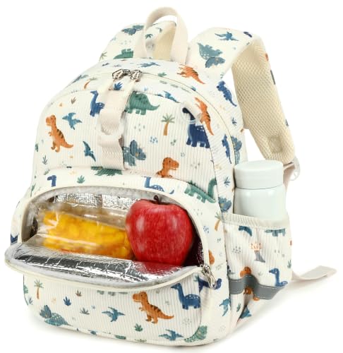 Image of LOIDOU Kids Backpack for Boys, 12 Inch Mini Bookbag with Insulated Pocket