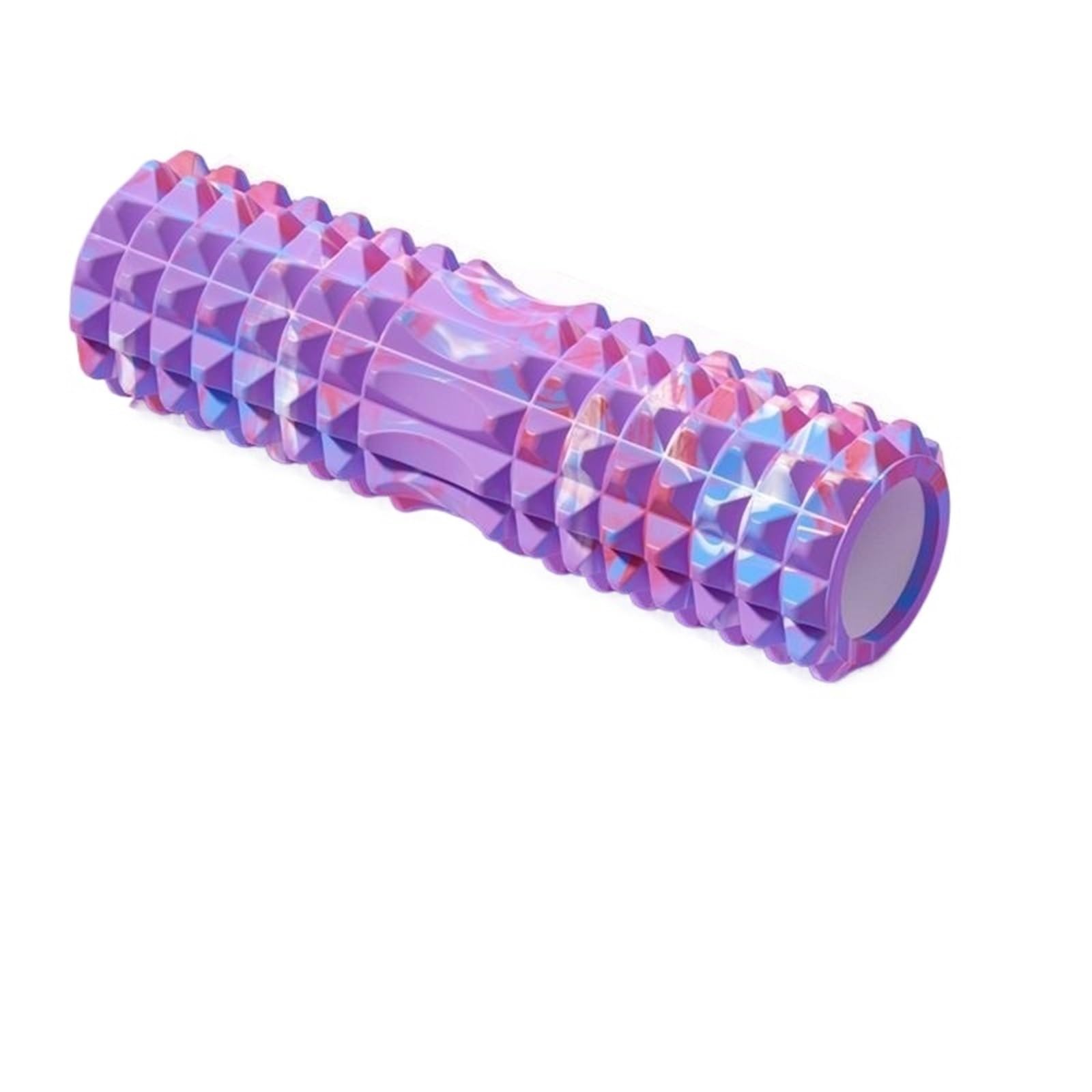 foam roller Rodillo de espuma con eje for relajación muscular, rodillo masaje, columna Yoga, equipo Fitness, 45x16cm para Espalda Piernas y Yoga
