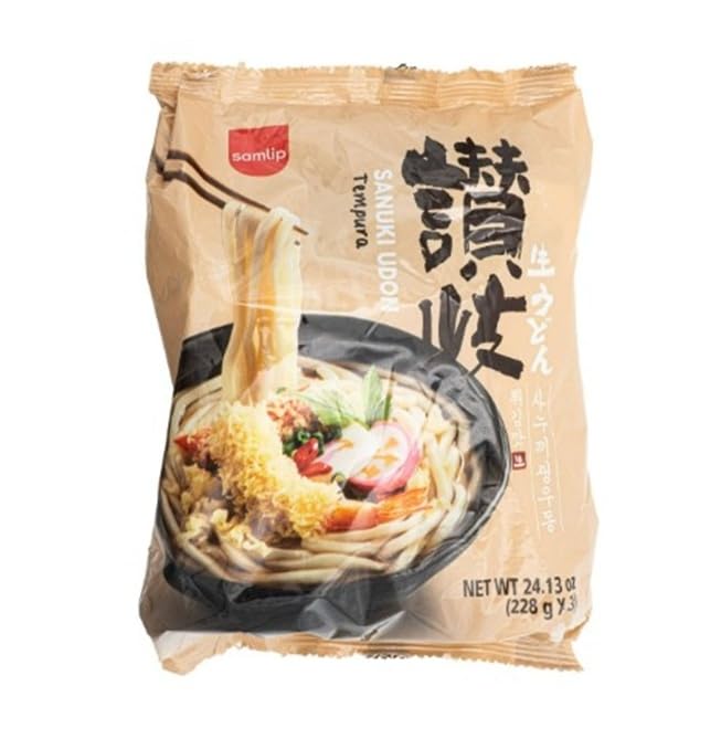 Samlip Udon - Tempura Flavour (Soup Base Inc.) 3 Servings 660g
