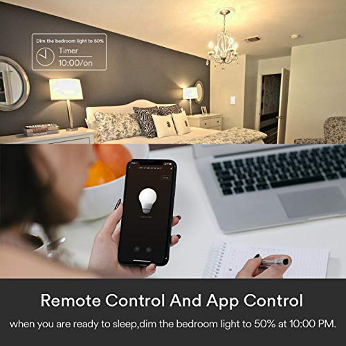 Lumary Smart Dimmer Wi-Fi Light Switch, APP Remote Control & Schedule, Compatible with Alexa & Google Assistant (No Hub Required)