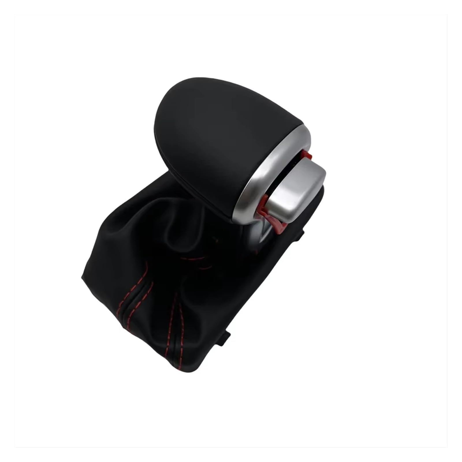 NingRuiBhd for A5 for A4L for Q5 for B8 for B8PA for B9 2009 2010 2011 2012 2013-2016 Car Gear Shift Knob Lever Stick Gaiter Boot Cover Stick Head Handle Lever(Red line)