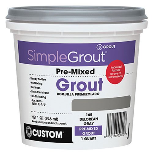 Custom, Bright White PMG381QT 1-Quart Simple Premium Grout