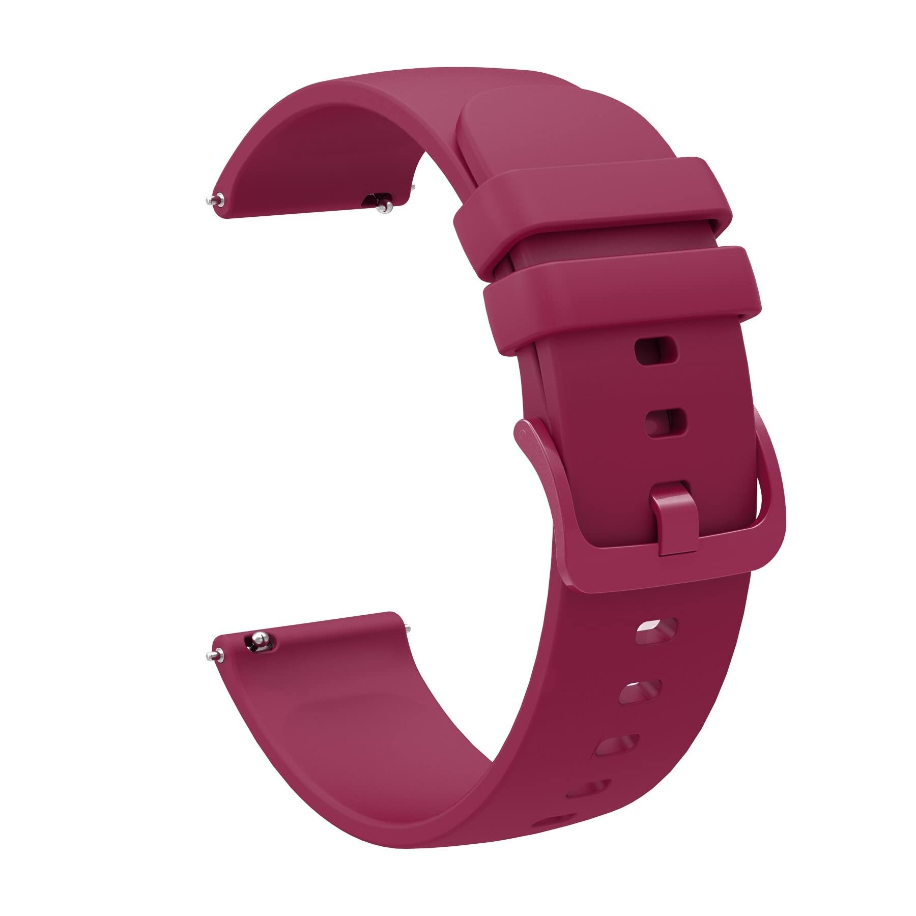 ACESHLEY 20mm Colour Band Soft Silicone Strap for Amazfit GTS/GTS2/ GTS 3/GTS 2e/GTS 2 mini/GTS 4 mini/GTS 4, Amazfit Bip U Pro/Bip/Bip Lite/Bip S/Bip S lite/Bip U/Bip 3/Bip 3 Pro Straps (Maroon) (B0BL431YNF) Amazon Price History, Amazon Price Tracker