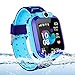 Produktbild Kinder Smartwatch wasserdicht, Micoke Touchscreen Mobile Smartwatch für Mädchen Jungen, SOS Call SIM-Karte Smartwatch mit Kamera, Spiel für Kinder Geburtstag, Urlaub, Blau
