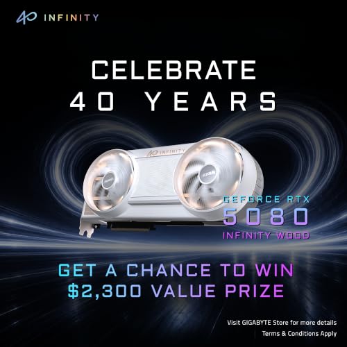 Image of GIGABYTE AORUS GeForce RTX 5080 Infinity Wood 16G Graphics Card, 16GB 256-bit GDDR7, PCIe 5.0, WINDFORCE HYPERBURST Cooling System, GV-N5080AORUSIF WD-16GD Video Card
