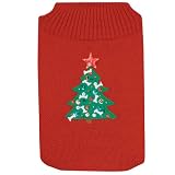 Casual Canine Acrylic Twinkling Star Dog Sweater, X-Small, 7-Inch