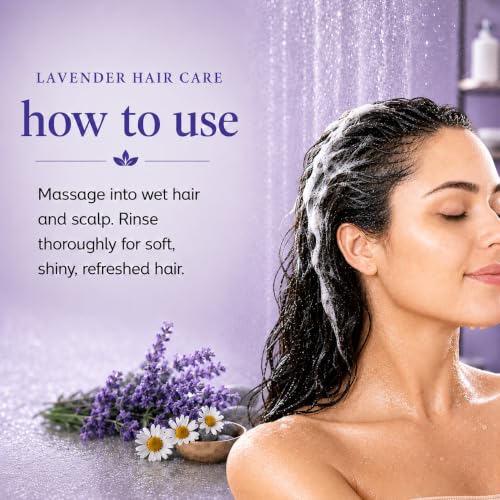 Image of Ginger Lily Farms Botanicals Shampoo, 128oz, Lavender Chamomile | 100% Vegan & Cruelty-Free | Moisturizing Shampoo for All Hair Types | Refill Size