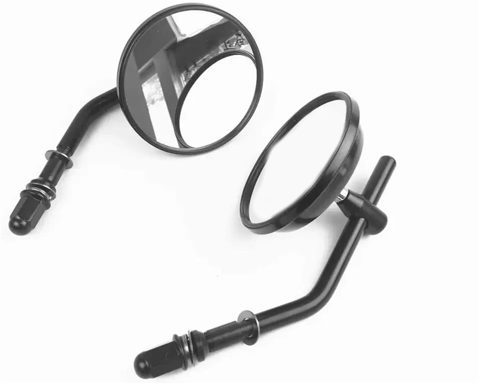 Rétroviseurs noirs 8mm pour éliminer les vibrations et remplacer vos grands miroirs d'origine