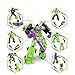 6 in 1 Construction Vehicle Truck Robot Toy Transforming Vehicles Combine into Giant Mech Devastator Engineering Truck Robot Combiner 8.7