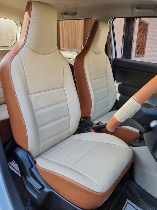 RideoFrenzy Comfortable Nappa Leather Seat Covers for New Maruti