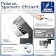 HUBER Motion 100 Infrarot Bewegungsmelder 360° mit 4 Sensoren und Fresnel-Linse - IP65 Bewegungsmelder LED geeignet I inkl. Unterkriechschutz & Bereichsbegrenzung, Wand-/Deckenmontage, anthrazit
