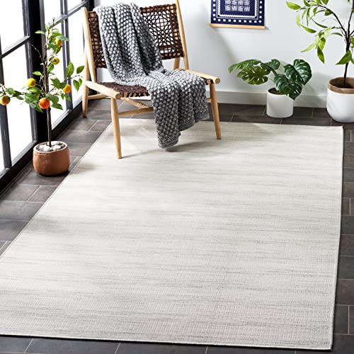 Tapete SAFAVIEH Hampton 4' x 6' Ivory y Gris miniatura 2