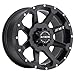 Mickey Thompson M/T Metal Series MM-366 Matte Black Wheel with Milled Lip (20x9"/5x5") -12 millimeters offset