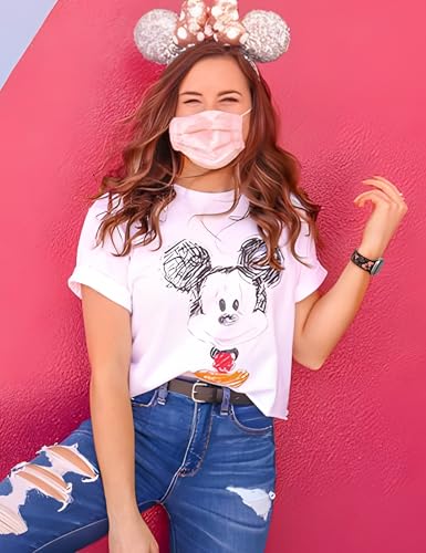 BEEXI 2 Packs Cartoon Engraved Band Compatible with Apple Watch Band 42/41/40/38mm Women Two-Tone Cute Soft Silicone Sport Strap for iWatch SE Series 10/9/8/7/6/5/4/3/2/1/Ultra(1/2) — view 5