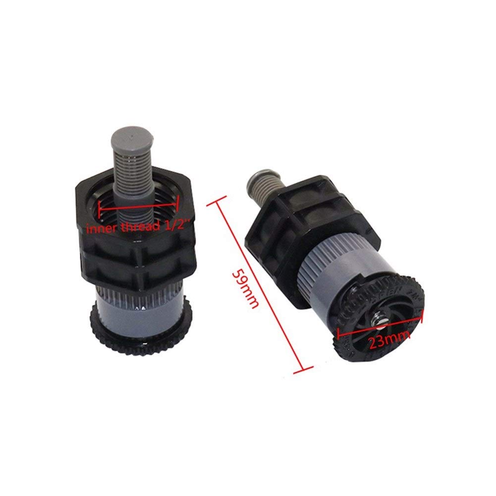 Zraszacz ogrodowy LRJSKWZC 1/2 "Wątek kobiecy 20 sztuk Sprinkler rozpraszanie wirówki Wirówka Regulowany Ogród Podlewanie Zraszacz Rolnictwo Mgła Dysza