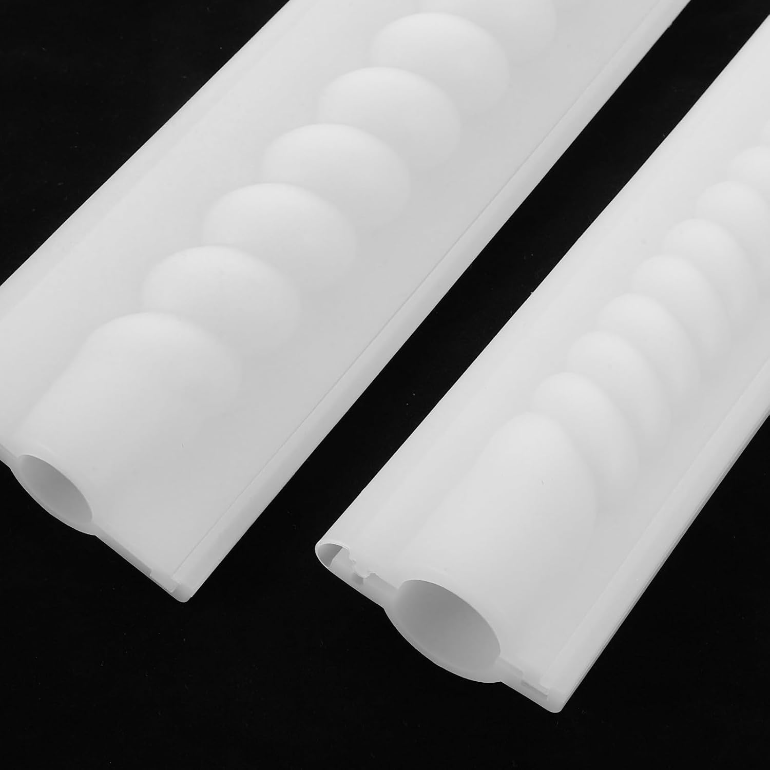 2pcs Spiral Candle Making Molds Xmas Handmade Silicone Craft Mold